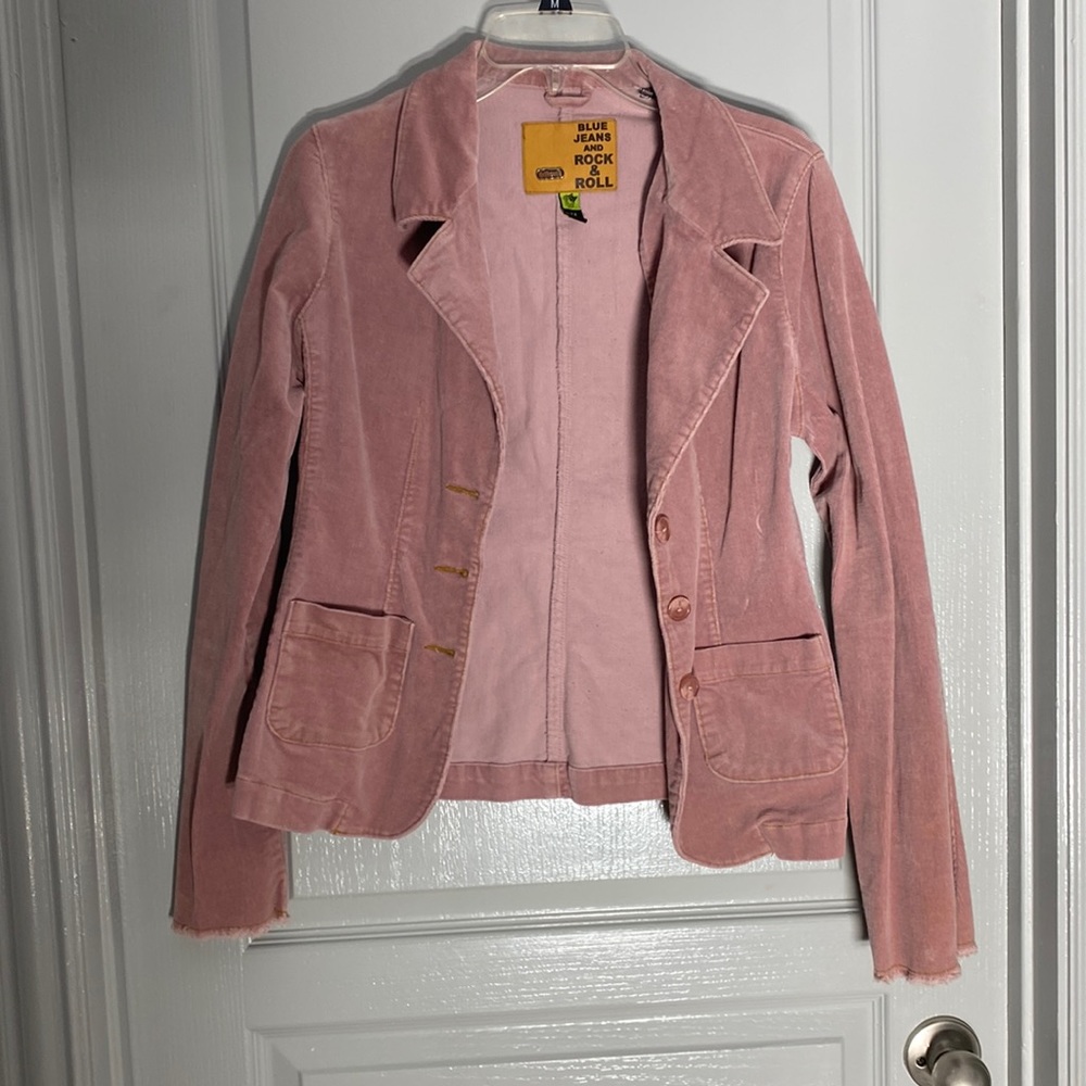 Pink blazer size M